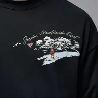 Nike Jordan Brooklyn Fleece чоловічі Crew-Neck світшот колір чорний