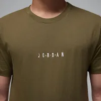 Nike Jordan Air мужские футболка цвет зеленый