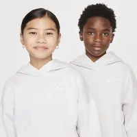 Nike Sportswear Club Fleece Big детские оверсайз Pullover Толстовка с капюшоном цвет коричневый