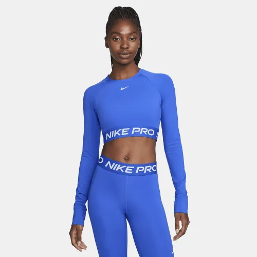 Nike Pro 365 Women's Dri-FIT Cropped Long-Sleeve Top