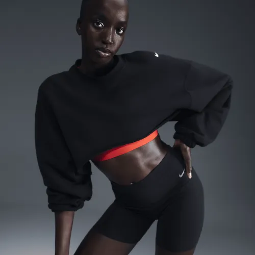 Nike Sportswear женская оверсайз French Terry Shrug цвет черный