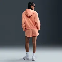 Nike Sportswear Chill Terry женская Loose Full-Zip French Terry Толстовка с капюшоном Orange