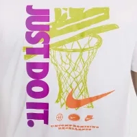 Nike чоловічі Dri-FIT баскетбольні футболка колір білий