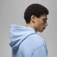 Nike Jordan Flight Fleece чоловічі Washed Pullover Толстовка з капюшоном блакитний