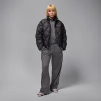 Nike Jordan Brooklyn жіноча Quilted Puffer Куртка колір чорний