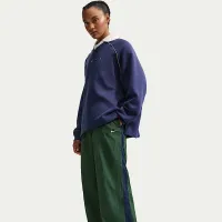 Nike Sportswear женская Loose С высокой Талией Parachute Pants цвет зеленый
