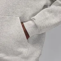 Nike Jordan Brooklyn Fleece чоловічі оверсайз Pullover Толстовка з капюшоном колір сірий