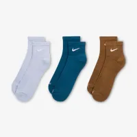 Nike Everyday Plus Cushioned тренувальні Ankle шкарпетки (3 пар) різнокольорові
