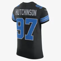 Aidan Hutchinson Detroit Lions чоловічі Nike Dri-FIT NFL Elite Football Jersey колір чорний