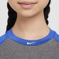 Nike Pro Big дитячі Dri-FIT 3/4-Sleeve Top блакитний