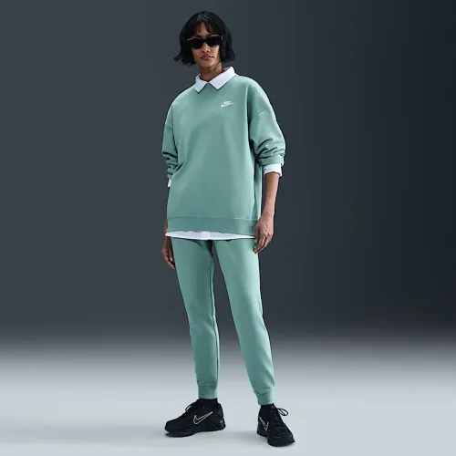 Nike Sportswear Club Fleece женская Mid-Rise Joggers цвет зеленый