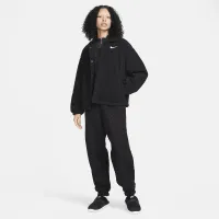 Nike Sportswear жіноча Collaколір червоний High-Pile Fleece Куртка колір чорний