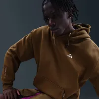 Nike ACG Therma-FIT Fleece Pullover Толстовка с капюшоном цвет коричневый
