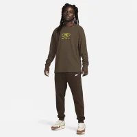 Nike Sportswear чоловічі Long-Sleeve футболка колір коричневий