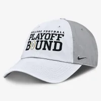 SMU Mustangs 2025 College Football Playoff Bound Club мужские Nike College Adjustable Hat цвет белый
