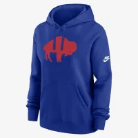 Buffalo Bills Club женская Nike NFL Pullover Толстовка с капюшоном синий