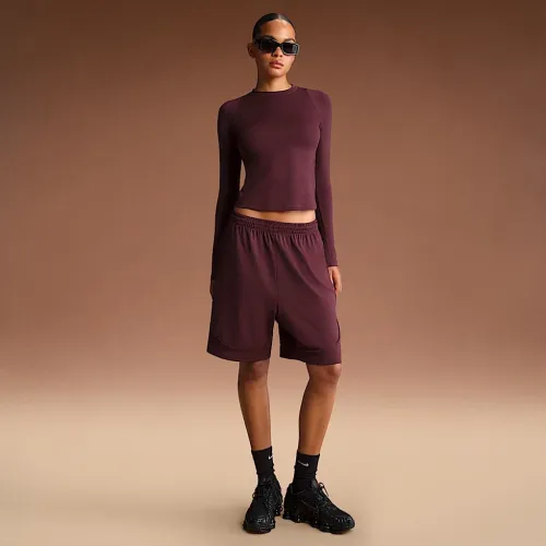NikeSKIMS Airy женская Relaxed шорты цвет красный