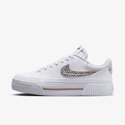 Nike Court Legacy Lift x Nike United женская Кроссовки цвет белый