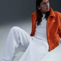 Nike Sportswear Club чоловічі Fleece Bungee Pants колір коричневий