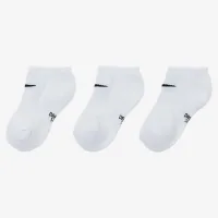 Nike Dri-FIT Performance Little дитячі No-Show шкарпетки (3 пар) колір білий