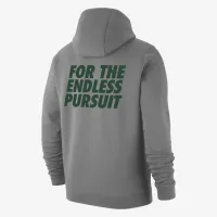 Nike Club Fleece мужские для гольфа Толстовка с капюшоном цвет серый