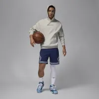 Nike Jordan Sport Hoop Fleece чоловічі Dri-FIT Pullover Толстовка з капюшоном колір сірий