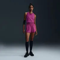 Nike Dri-FIT жіноча тренувальні Tank колір фіолетовий