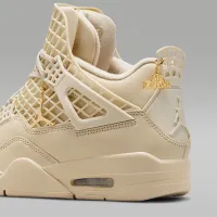 Nike Air Jordan 4 Net женская Кроссовки цвет коричневый