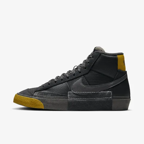 Nike Blazer Mid Pro Club мужские Кроссовки цвет черный