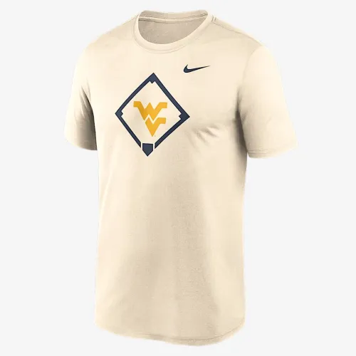 West Virginia Mountaineers Legend Baseball Icon чоловічі Nike Dri-FIT College футболка колір коричневий