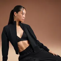 NikeSKIMS Matte Tricot жіноча Track Куртка колір чорний