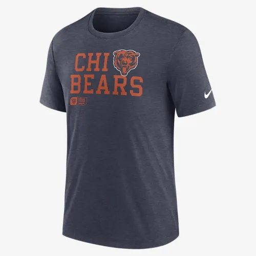 Chicago Bears Overlap Lockup мужские Nike NFL футболка синий