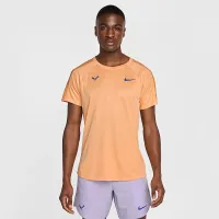 Rafa Challenger чоловічі Nike Dri-FIT Short-Sleeve Tennis Top Orange