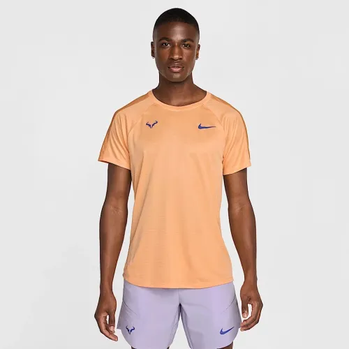 Rafa Challenger чоловічі Nike Dri-FIT Short-Sleeve Tennis Top Orange