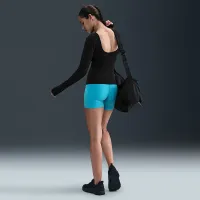 Nike Zenvy жіноча Dri-FIT Long-Sleeve Top колір чорний