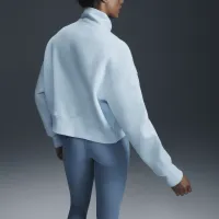 Nike Sportswear Phoenix Fleece женская оверсайз Track Куртка синий