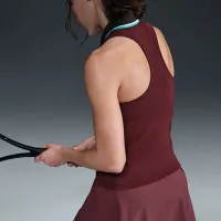 NikeCourt Slam жіноча Dri-FIT Tennis Tank Top колір червоний