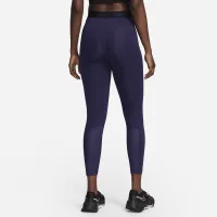 Nike Pro 365 женская С высокой Талией 7/8 Mesh Panel лосины цвет фиолетовый