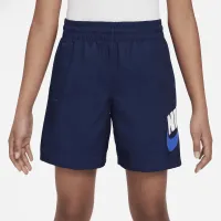 Nike Sportswear Big дитячі Woven шорти блакитний