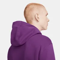 Nike Sportswear Club Fleece Pullover Толстовка с капюшоном цвет фиолетовый