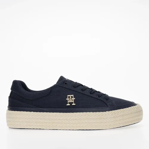 Кроссовки Tommy Hilfiger Vulc Sneaker Linnen FW0FW07673-DW6 - Cиний