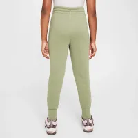 Nike Sportswear Club Fleece Big дитячі (Girls') З високою талією Fitted Pants колір зелений