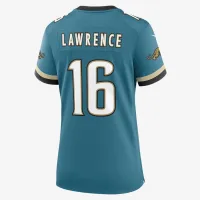 Trevor Lawrence Jacksonville Jaguars женская Nike NFL Game Football Jersey цвет зеленый