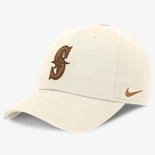Seattle Mariners Dunk Club чоловічі Nike MLB Adjustable Hat колір коричневий