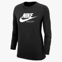 Nike Swoosh женская Soccer Long-Sleeve футболка цвет черный