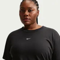 Nike Sportswear женская оверсайз Short-Sleeve футболка (большие размеры) цвет черный