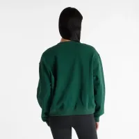 Кофта/футболка New Balance WT43553NWG - зеленая