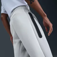 Nike Tech чоловічі Color-Block Open-Hem Fleece Pants колір сірий