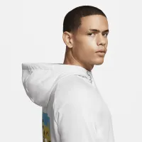 Nike чоловічі Dri-FIT Hooded Fitness Pullover колір сірий