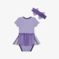 Nike Swooshfetti Baby 2-Piece Tutu Bodysuit Boxed комплект колір фіолетовий